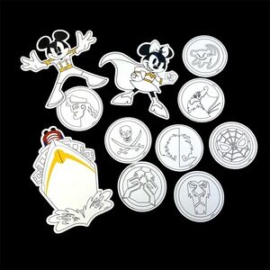 DISNEY CRUISE LINE DESTINY Maiden Voyage Door Magnet Coloring Set Markers 3+ New